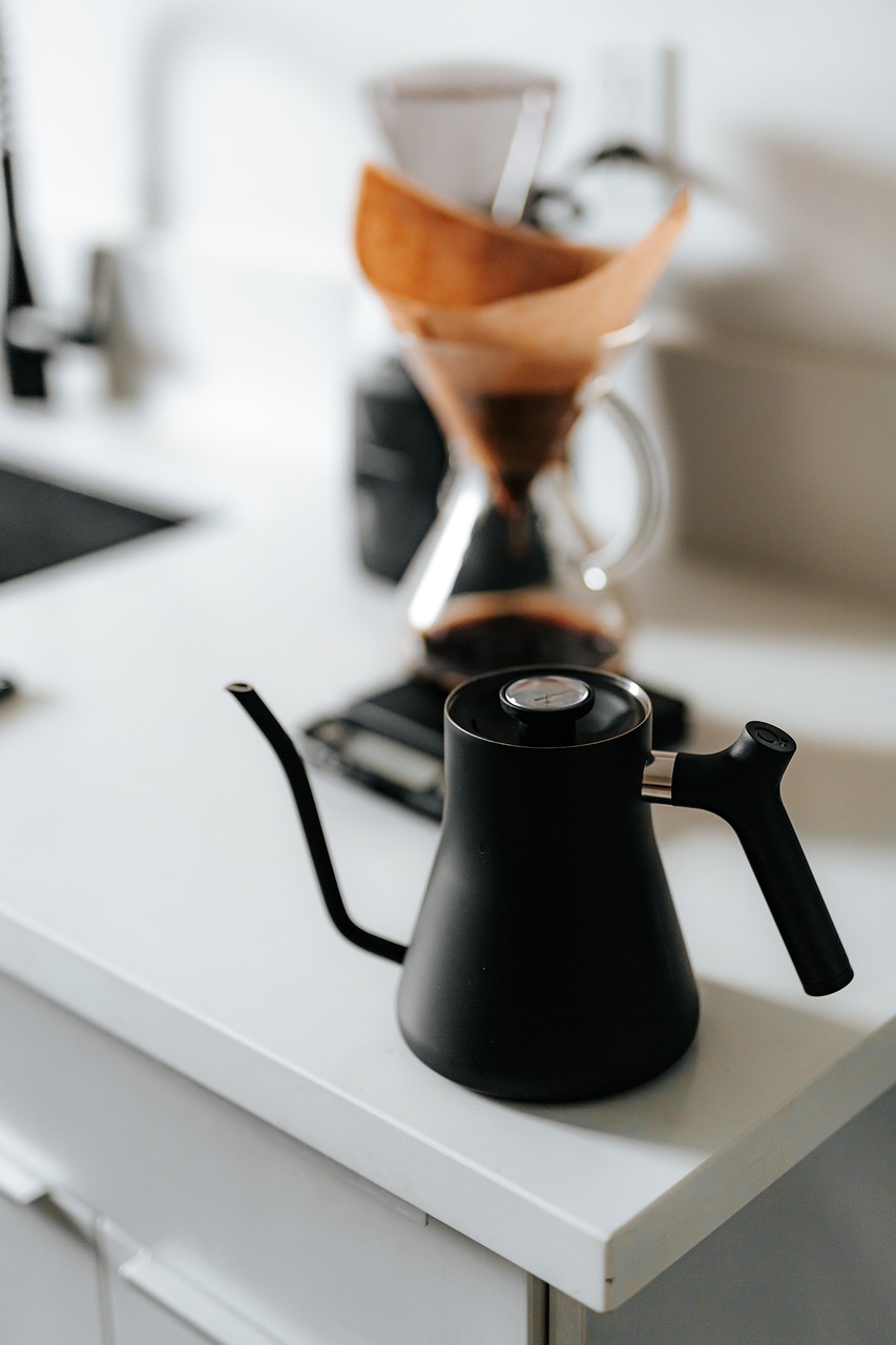 coffee maker close up controls